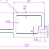 SINGLE WALL PANEL  WPC 004 - Image 2