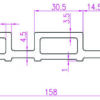 TRIPLE WALL PANEL WPC 006 - Image 2