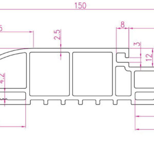 15 CM FRAME PVD A6