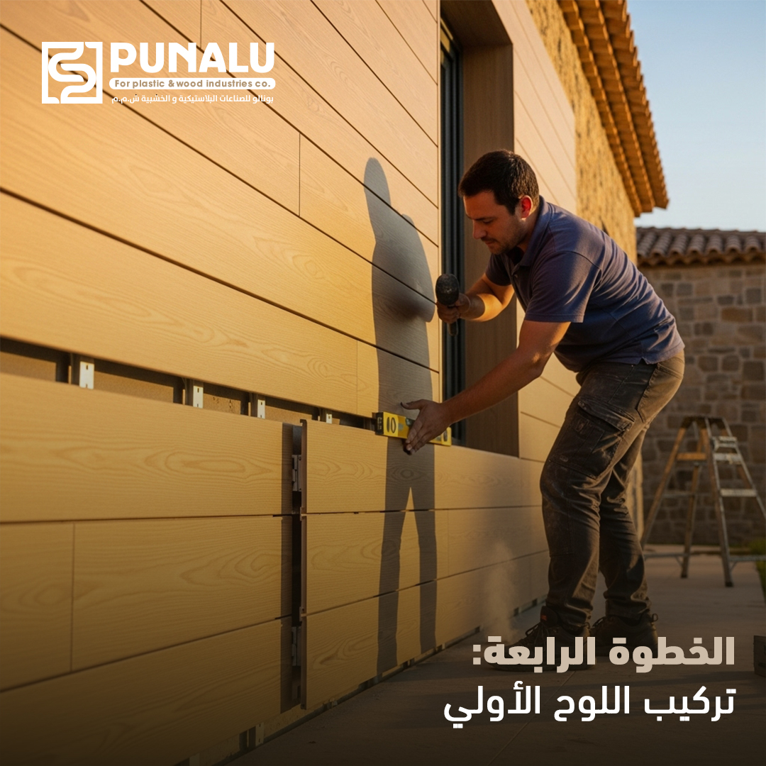 تركيب اللوح الأول