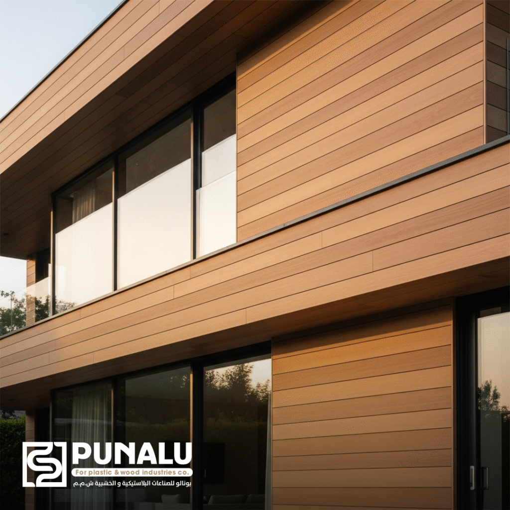 Discover how WPC cladding transforms villa exteriors with weatherproof durability and elegant modern style using innovative wood-alternative materials.