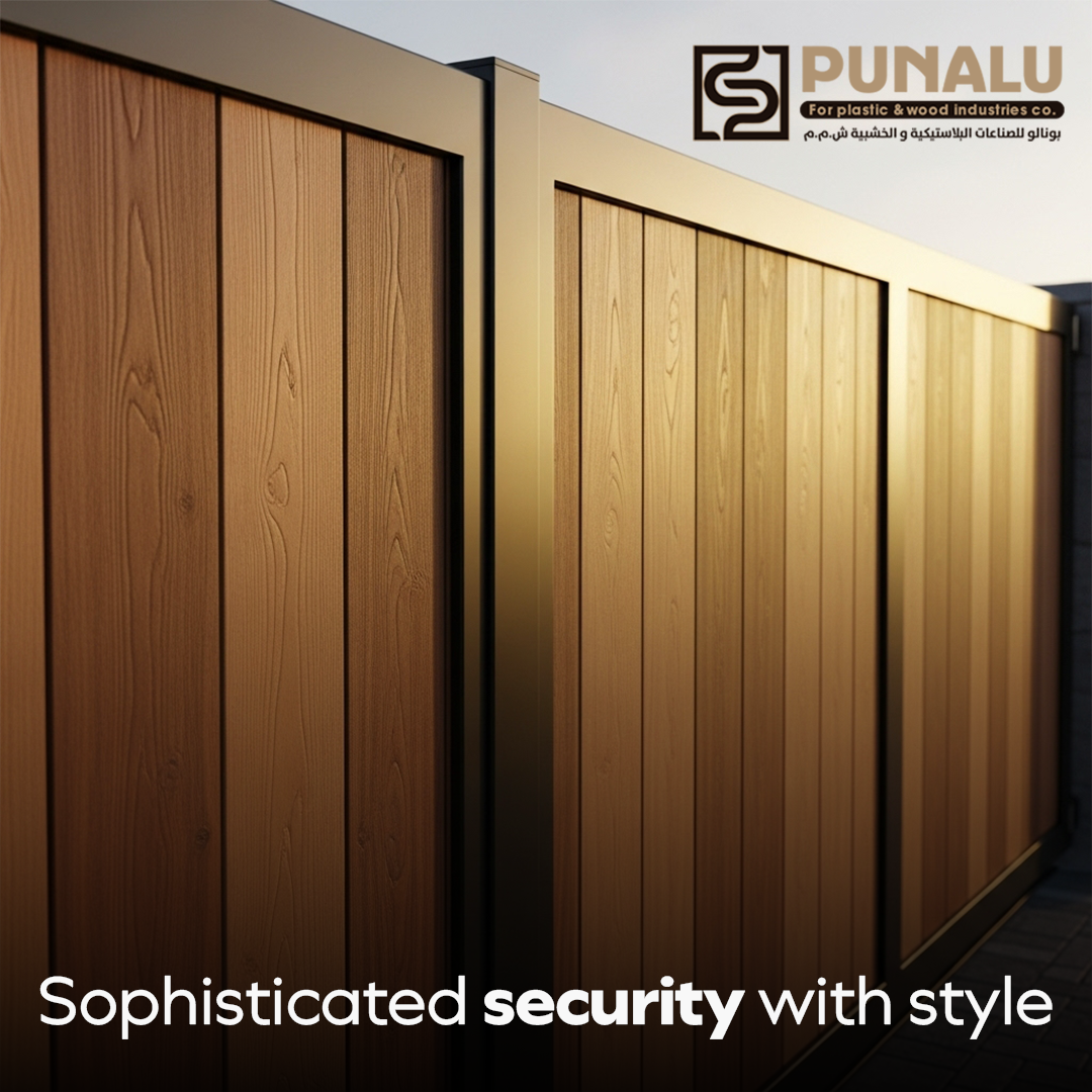 WPC gate designs and privacy screens for villas